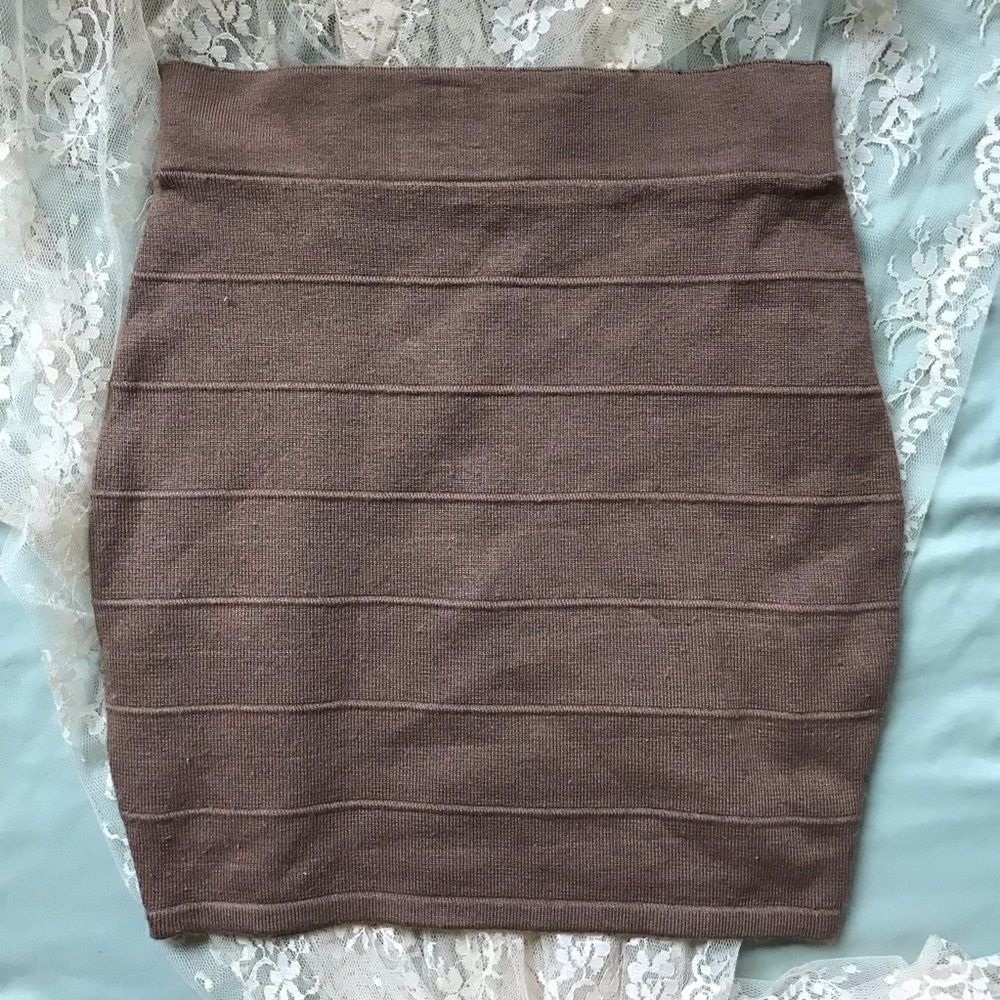 Tan skirt